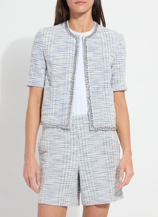Lyss&eacute; Lily Summer Tweed Jacket