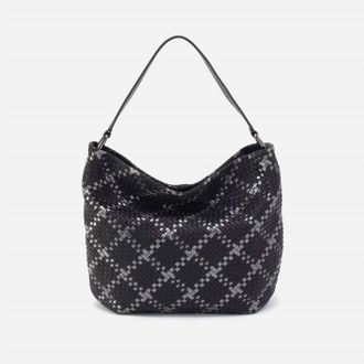 Hobo Harley Bag In Black Metallic