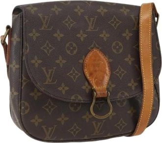 Louis Vuitton Pre-owned Cross Body Bags, female, Brown, Size: ONE SIZE Pre-owned Canvas Cross Body Bag