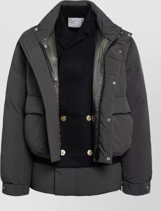 sacai down puffer jacket