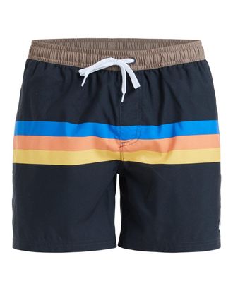 Quiksilver Boardshorts QUIKSILVER Everyday Straight 15, Herren, Gr. XXL, schwarz (schwarz retro stripe), Obermaterial: 100% Microfaser;, Hosen Boardshorts