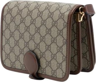 Gucci Borsa a tracolla Pre-owned in tela - - Pre-owned - Donna - Beige - ONE SIZE