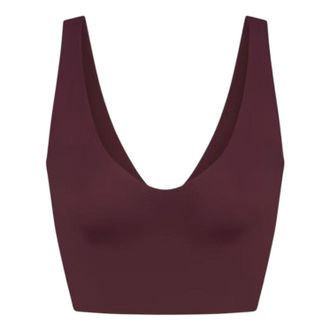 Nike (WMNS) Nike x SKIMS Matte V-Neck Bra Currant BALLL8616W-CUR
