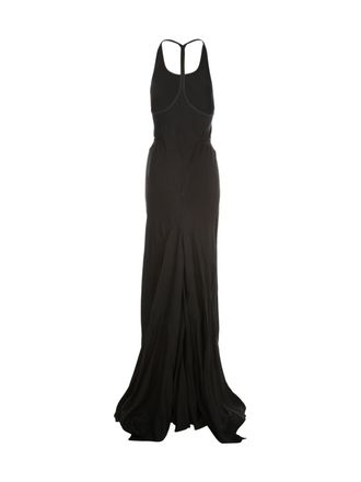 Ann Demeulemeester Sofia Lange Mouwloze Jurk