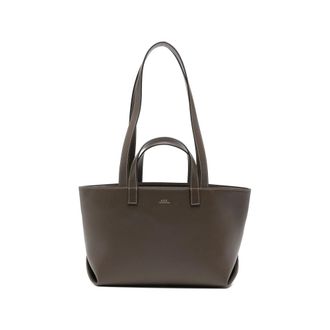 A.P.C. A. p.c. Drummer Logo-print Top-handle Tote Bag