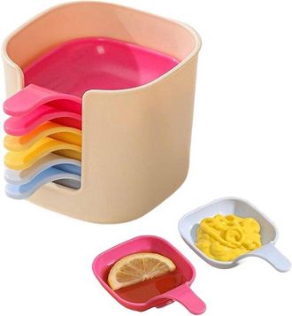 OEM Ciotoline Per Salse - Ciotole Per Salse - Piatti Per Servire Salse - Design Impilabile - 6 Pezzi - Non Specificato