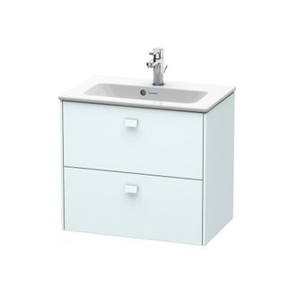 Duravit Mueble Bajo Encimera Compact 62,0 X 38,9 Cm, Con 2 Cajones, Incl. Hueco Para Sif&oacute;n Y Delantal, Para Lavabo Me By Starck 234263, Color (frente/cuerpo):