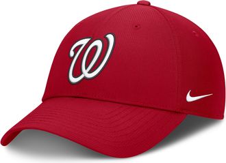 Nike Washington Nationals Club Nike Mens Dri-FIT MLB Adjustable Hat in Red | NB026DLWTL-T0X