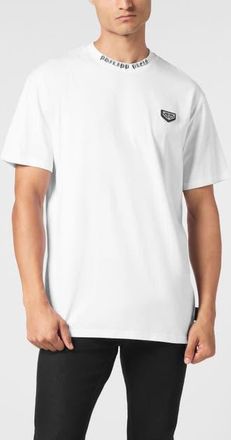 Philipp Plein T-Shirt Round Neck Ss Philipp Plein Tm Men in White at Nordstrom, Size Xxx-Large
