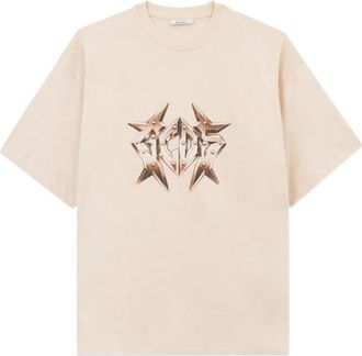 GCDS Studded Logo-detail T-shirt