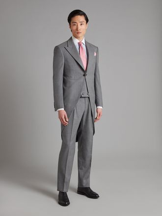 Oliver Brown Highgrove Morning Suit Wool - Plain Grey