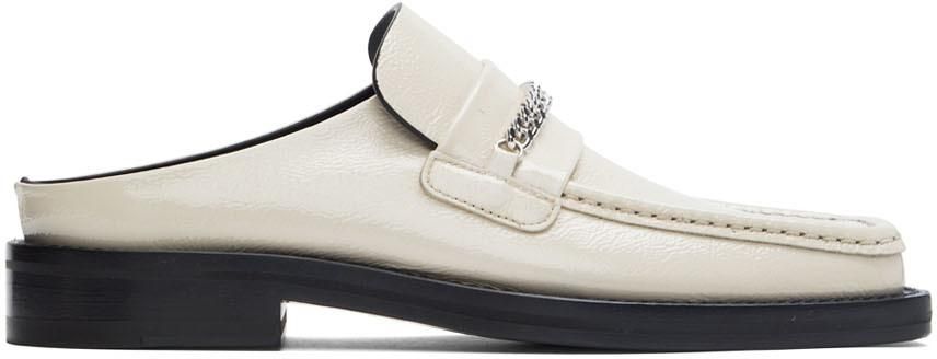 【関税込み】Martine Rose スリッパ & ローファー Martine Rose round-toe slip-on Loafers | Black | FARFETCH