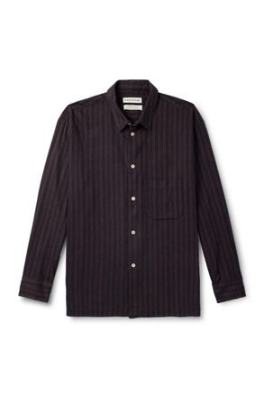 A Kind Of Guise Gusto Striped Cotton and Lyocell-Blend Shirt