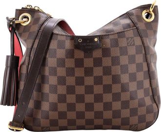 Louis Vuitton Brown Damier South Bank Besace Bag (Authentic Pre-Loved)
