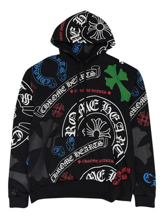Chrome Hearts Sweater met capuchon - Zwart