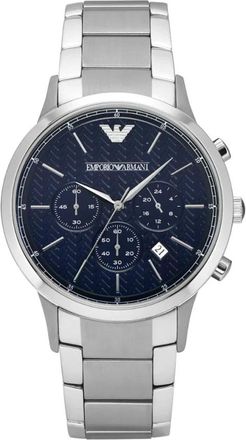Emporio Armani Accessoires, Heren, Grijs, ONE Size, Renato Ar 2486 Horloge