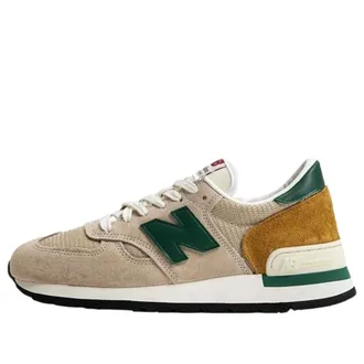 New Balance 990 V1 Tan / Green M990TG1 Mens