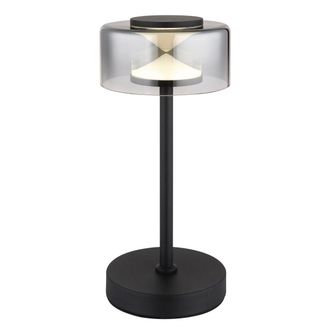 Globo Lighting Globo - L&aacute;mpara De Mesa - Belinda - Negro - Vidrio - &Oslash; 15cm - Led