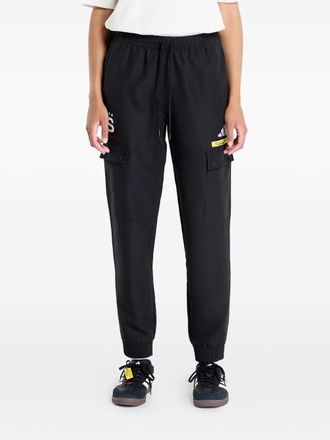 adidas x Footshop x Sparta logo-detailed trousers - unisex - Recycled Polyester - S - Black