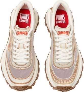 Camper Drift Trail Twins Sneaker in Light Beige at Nordstrom, Size 37