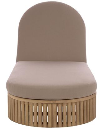 Safavieh Couture Arielle Wood Sun Lounger