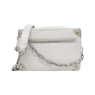 Louis Vuitton Pre-owned Soft Trunk Mini Alligator Shoulder Bag - Dames - Pre-owned - Wit - Maat: ONE Size Leer