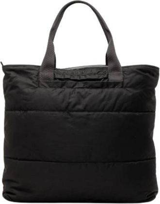 Prada Pre-owned Vintage Tote Bag - Dames - Vintage Shopper - Zwart - ONE Size - Nylon - Vintage