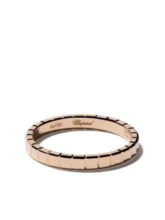 Chopard 18kt rose gold Ice Cube Pure ring - women - 18kt Gold - 55 - Pink