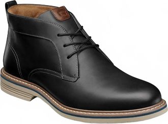Florsheim Mens Norwalk Plain Toe Chukka Boot In Black