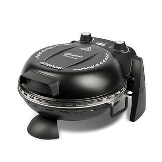 G3Ferrari G3 Ferrari G10177 Delizia Anniversary, Horno El&eacute;ctrico Para Pizza Hasta 400&deg;c, Piedra Refractaria &Oslash; 31 Cm Extra&iacute;ble, Doble Elemento Calefactor De Acer