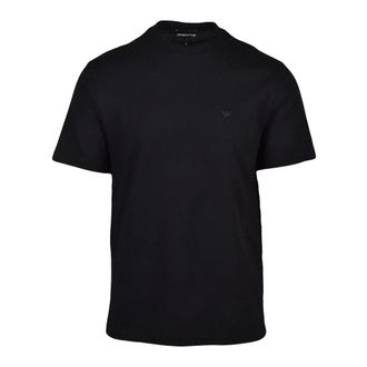 Emporio Armani T-shirt - Heren - T-shirts - Zwart - 2XL - Katoen - Tops