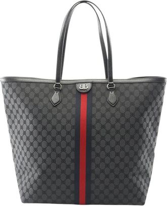 Balenciaga Pre-owned Balenciaga The Hacker Project Large BB Supreme Ophidia Tote Ladies 64OH42KB7W757FLX