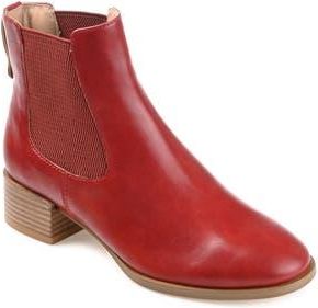 Journee Collection Chayse Bootie in Red at Nordstrom Rack, Size 6