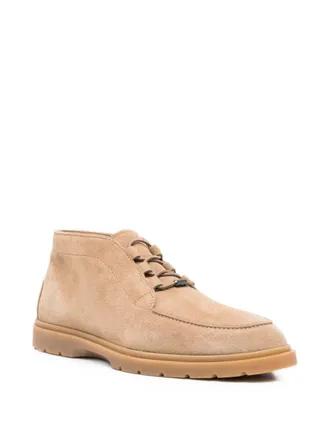 Tod's Suede Desert Boot - Beige