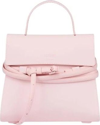 Moschino Tie Me kleine handtas - Dames - Handtassen - Roze - ONE Size - Tassen