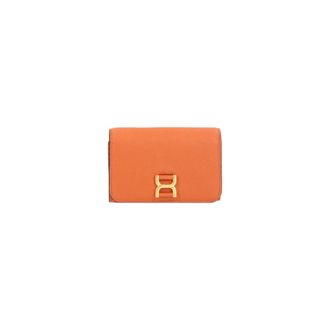Chloé Wallets & Cardholders, female, Brown, ONE SIZE, Stylish Compact Wallet