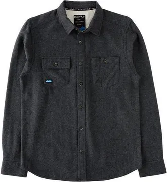 Kavu Langley Shirt - Mens in Moonless Night at Nordstrom, Size Medium