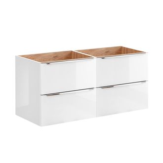 Petits Meubles Mueble bajo lavabo 120 cm estratificado Blanco