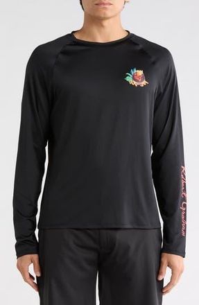 Robert Graham Around The World Hybrid Swim Trunks in Black at Nordstrom Rack, Size Xx-Large