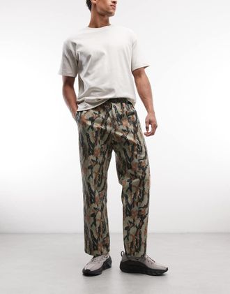 Gramicci pantaloni G-Pant affusolati con stampa camouflage-Multi