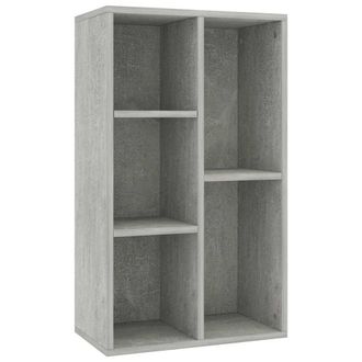 vidaXL Estanter&iacute;a/aparador Madera Contrachapada Gris 50x25x80 Cm Vidaxl