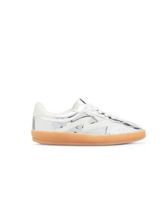 Madden Girl Womens Giia Low Top Sneaker In Silver