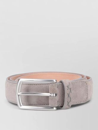 Ermenegildo Zegna suede finish belts adjustable length design