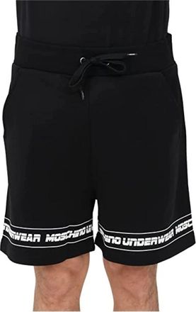 Moschino Hombre, Pantalones cortos, Negro, Talla: M