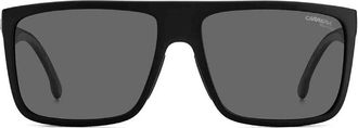 Carrera Grey Polarized Square Mens Sunglasses CARRERA 8055/S 0003/M9 58