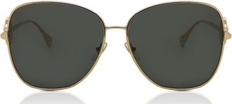 Versace VE2256 Asian Fit 100287 Womens Sunglasses Gold Size 60