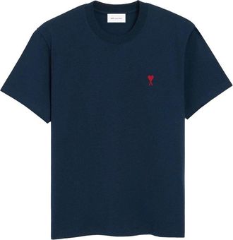 Ami Tshirt With Red Ami de Coeur