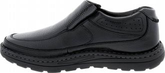 Drew Mens Bexley Ii Slip On Shoes In Black Leather