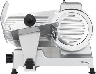H.Koenig Hkoenig - Afiladora De Carne - H.koenig - Msx220 - 240 W - Lama De 220 Mm - Grosor Ajustable 0-12 Mm