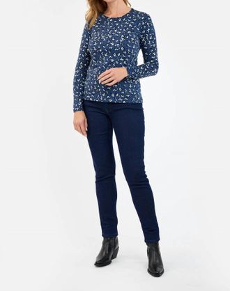 Jensen WomenS Stretch Denim Jeans In Blue